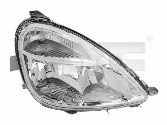 1688201861 Mercedes Reflektor prawy