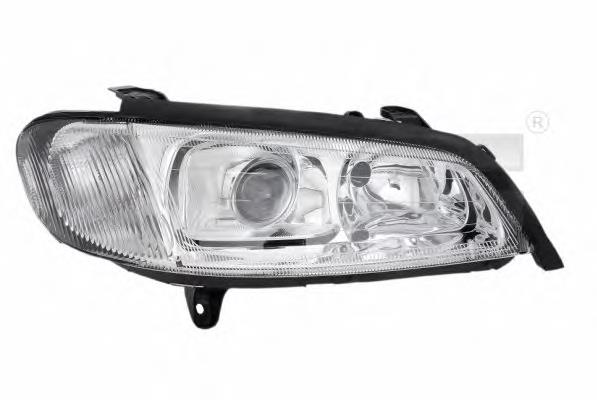 Reflektor prawy Opel Omega B