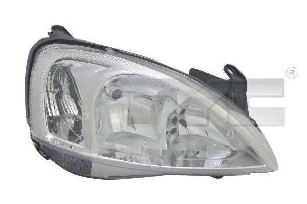 93185147 Opel Reflektor prawy