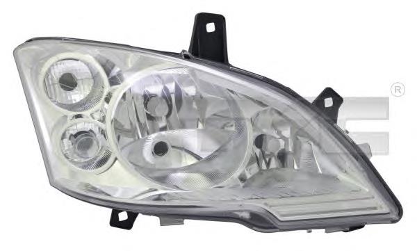6398201861 Mercedes Reflektor lewy