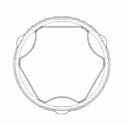 Osłona przegubu homokinetycznego półosi przedniej wewnętrzna Dacia Logan 1 LS