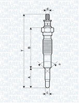 062900094304 Magneti Marelli świeca żarowa