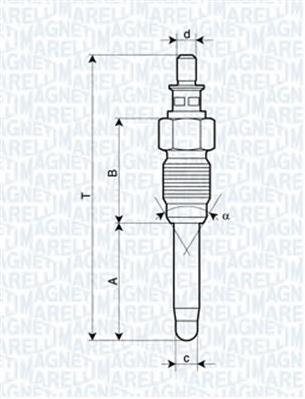 062900059304 Magneti Marelli Świeca żarowa