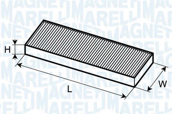 350203062370 Magneti Marelli filtr kabiny