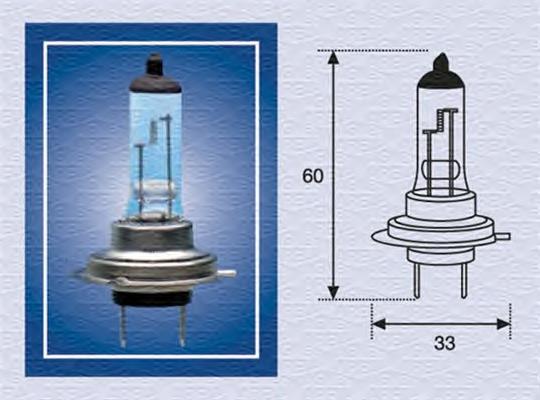 002558100000 Magneti Marelli żarówka halogenowa