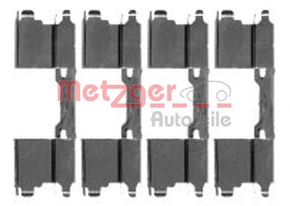 Zestaw sprężynek do mocowania klocków tarczowych przednich Mercedes A0014211691 cena, od 9,16 USD