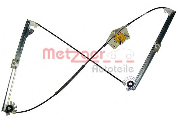 2160054 Metzger mechanizm podnoszenia szyby drzwi przednich lewych