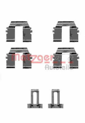 Zestaw sprężyn do mocowania tylnych klocków tarczowych VAG 1J0615231 cena, od 11,73 USD
