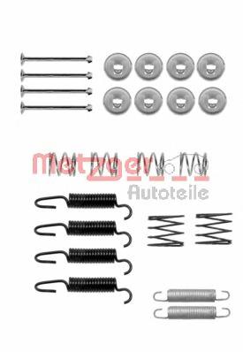 Zestaw montażowy szczęk hamulcowych tylnych Toyota Land Cruiser PRADO ASIA (J12)