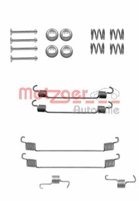 Zestaw montażowy szczęk hamulcowych tylnych Citroen C1 1 (PM, PN)