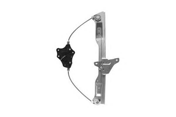Mechanizm podnoszenia szyby drzwi przednich lewych Opel Corsa E