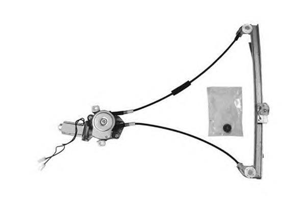 Mechanizm podnoszenia szyby drzwi przednich lewych 9221C4 Peugeot/Citroen