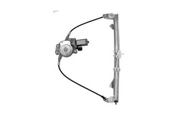 Mechanizm podnoszenia szyby drzwi przednich lewych 30942 Miraglio