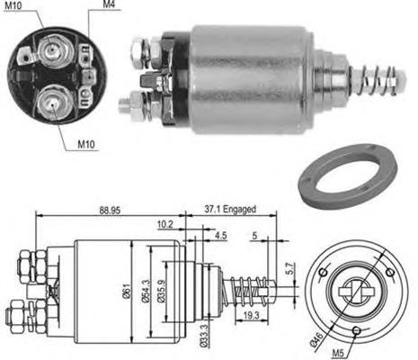 Elektromagnes rozrusznika E3560 Ghibaudi