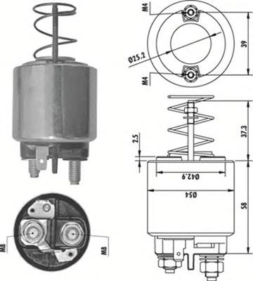 Elektromagnes rozrusznika SS2012 As-pl