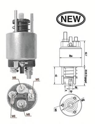 Elektromagnes rozrusznika ERA ZM396 cena, od 48,29 USD