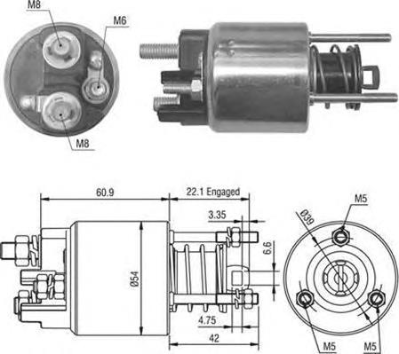 940113050016 Magneti Marelli elektromagnes rozrusznika