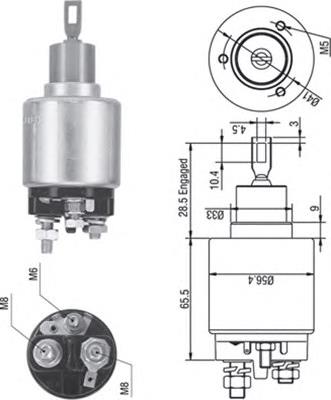 940113050271 Magneti Marelli elektromagnes rozrusznika