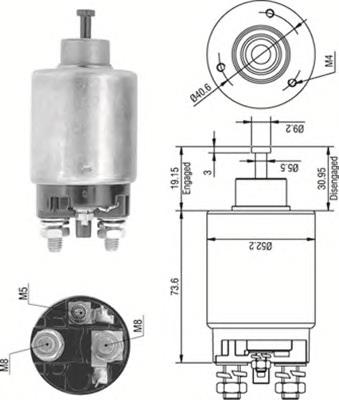 SS9011 AS/Auto Storm elektromagnes rozrusznika