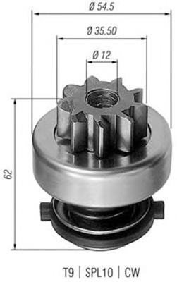 42531397 Fiat/Alfa/Lancia bendiks rozrusznika