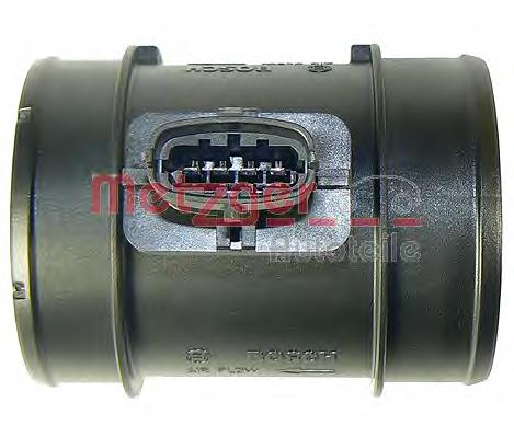 Do koszyka 51827033 Fiat/Alfa/Lancia Czujnik przepływu powietrza, przepływomierz powietrza M.A.F.