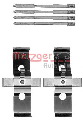 Zestaw sprężynek do mocowania klocków tarczowych przednich VAG 8J0698269 cena, od 17,27 USD