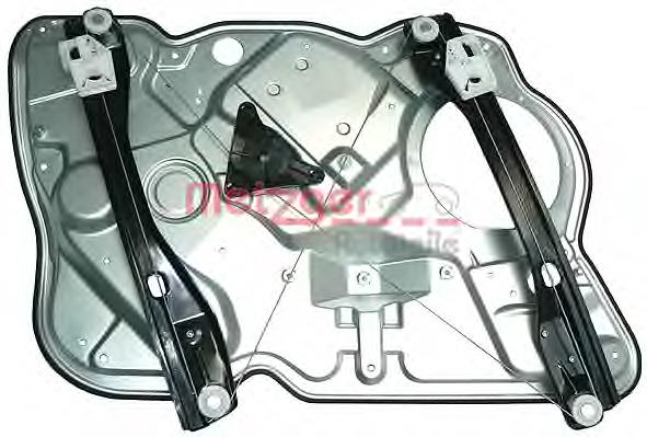 2160140 Metzger Mechanizm podnoszenia szyby drzwi przednich prawych