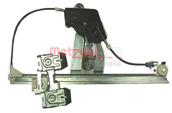 Do koszyka 2160042 Metzger Mechanizm podnoszenia szyby drzwi tylnych lewych