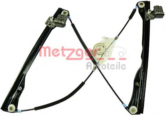 2160015 Metzger mechanizm podnoszenia szyby drzwi przednich lewych