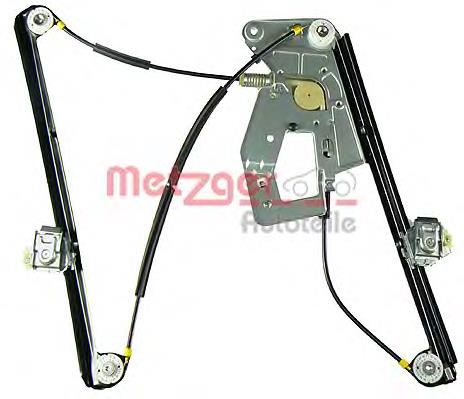 Mechanizm podnoszenia szyby drzwi przednich lewych 2160030 Metzger