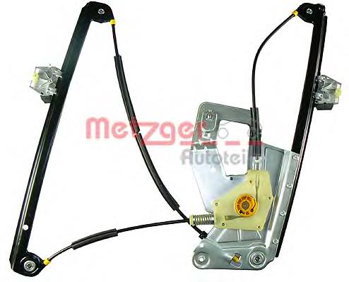 Mechanizm podnoszenia szyby drzwi przednich lewych Metzger 2160030