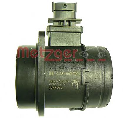 Czujnik przepływu powietrza, przepływomierz powietrza M.A.F. General Motors 281002873