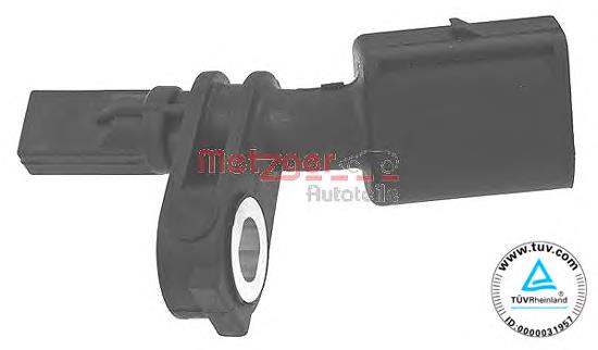 Do koszyka WHT003860B VAG Czujnik ABS przedni prawy