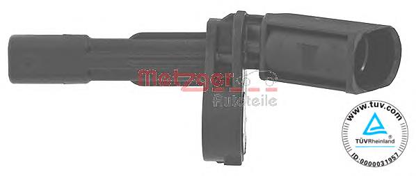 Do koszyka 78102 FAE Czujnik ABS tylny lewy