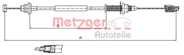 Linka gazu 6001546868 Renault (RVI)