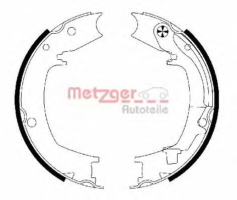 Do koszyka 5835026A10 Hyundai/Kia Klocki hamulca ręcznego