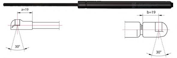 Amortyzator maski Hyundai/Kia 811813E010