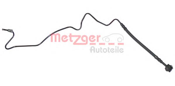 Przewód hamulcowy tylny prawy 1J0614750 VAG