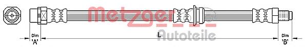 Przewód hamulcowy przedni BMW 34306887451 cena, od 19,82 USD