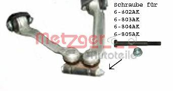 Śruba mocowania przedniego wahacza, górnego Lemforder 27658 cena, od 4,35 USD