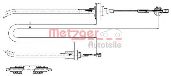 Linka sprzęgła Adriauto 410168 cena, od 12,75 USD