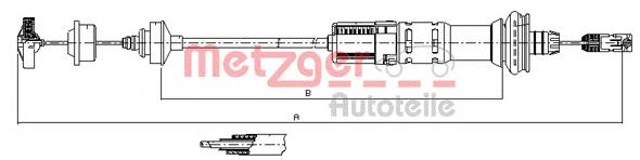 Linka sprzęgła Peugeot/Citroen 2150X3 cena, od 24,50 USD