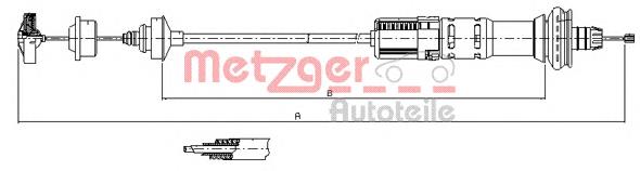 9633433180 Peugeot/Citroen Linka sprzęgła