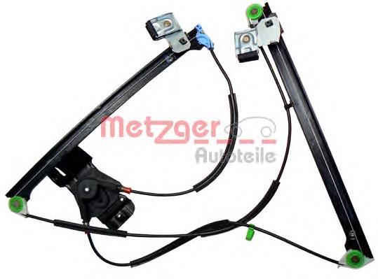 6N3837402E VAG Mechanizm podnoszenia szyby drzwi przednich prawych