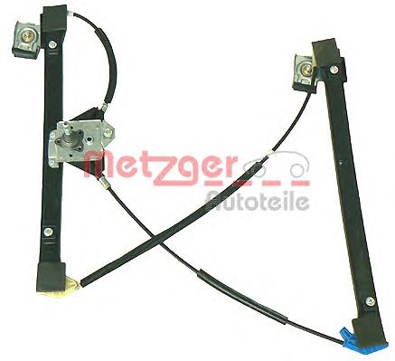 2160056 Metzger mechanizm podnoszenia szyby drzwi przednich lewych