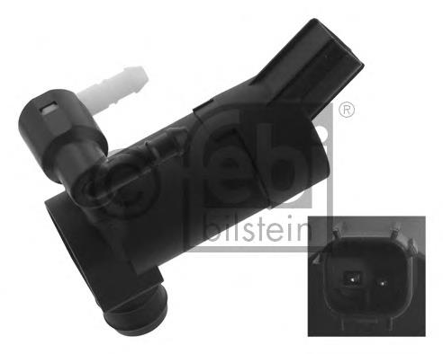 Do koszyka 8TW006848151 HELLA Pompka spryskiwacza szyby przedniej/tylnej