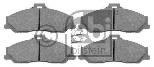 Klocki hamulcowe przednie tarczowe 4509526 Ford