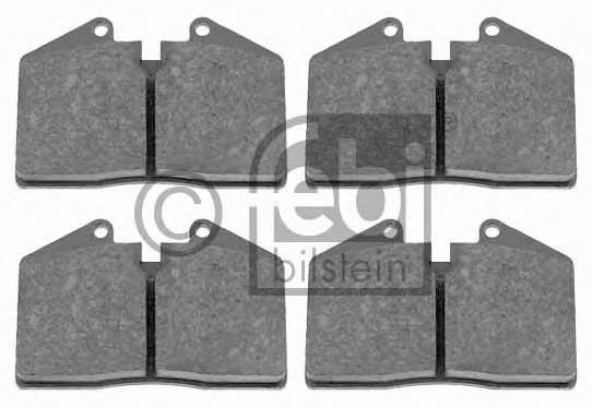16516 Febi Okładziny (klocki) do hamulców tarczowych tylne