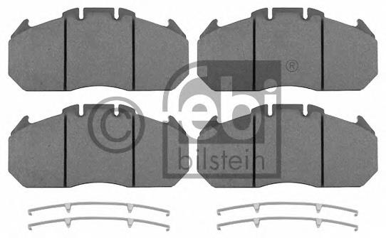 Klocki hamulcowe przednie tarczowe 5001863904 Renault (RVI)