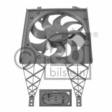 Wentylator elektryczny układu chłodzenia kompletny (silnik+wirnik) Seat Ibiza IV ST (6J8, 6P8)